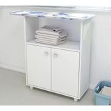 Tabua De Passar Roupa 2 Portas Tp3050 Branco Branco