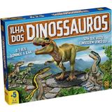 Jogo De Tabuleiro Ilha Dos Dinossauros 4274 Grow