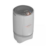 Centrifuga De Roupa 12kg Colormaq Cesto Inox 370w Prata 110v