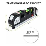 Nível A Laser Pro 4em1 Trena Nível Bolha Régua Profissional