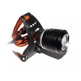 Lanterna De Cabeça Led T6 Cree Com Zoom Recarregavel