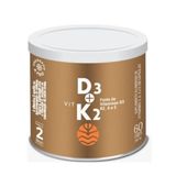 Vitamina K2 Mk7 D3 A E 60caps Vital Âtman - Apenas 1caps/dia