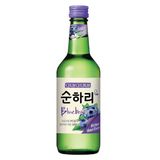 Bebida Coreana Soju Chum Churum Sabor Blueberry 360ml Lotte