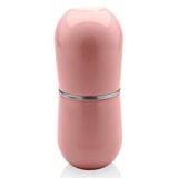 Porta Escova Cromo Belly C/ Tampa Rosa Quartzo Ou Peb724rsqf