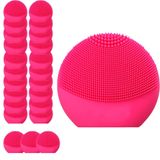 Esponja Massagedora 24 Unds Eletrica Limpeza Facial Mini Usb
