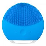 Esponja Mini Elétrica Massageadora Para Limpeza Facial Azul