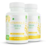 Kit 2 Vitamina D 2000ui Vegana 30cap