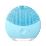 Esponja Massagedora Eletrica Limpeza Facial Mini Azul
