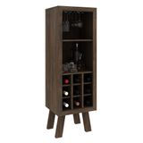 Adega Bar Para Sala De Estar Decorativa Ad5000 Mdp Rustico