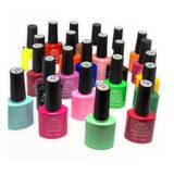 Kit 10 Esmaltes Gel 7.5ml D&amp;z/lirio/bella Rosa Unhas Uv Led