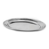 Kit 20 Travessa Bandeja De Inox Porção Arroz Batata Frita
