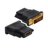 Adaptador Hdmi Fêmea X Dvi-d Macho 24+1