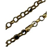 Cordão Corrente Elo Português 8mm Não Enferruja