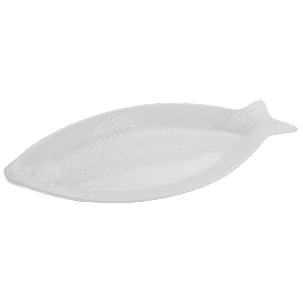 Travessa Peixe Texture Melamina 58 Cm Haus Concept
