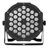 Refletor Slim 36 Leds Rgb Luminos Dmx E Strobo Profissional