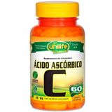 Vitamina C Ácido Ascórbico 60 Cápsulas Unilife