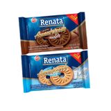 Biscoitos Amanteigados Sache Renata Chocolate Leite - 320un