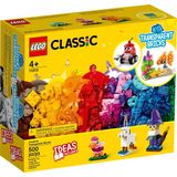 Lego Classic Blocos Transparentes Criativos 500 Peças