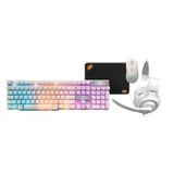 Kit Gamer Thunder Teclado Headset Mouse E Mousepad Oex Tm306