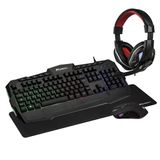 Kit Gamer Teclado Headset Mouse Mousepad Ktrok Extreme