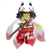 Boneco Blocos De Montar Akita Ninjago