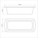 Forma Para Pão e Bolo Alumínio 26 Cm Grafite Tramontina