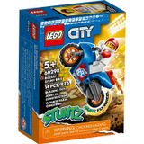 Lego City 60298 Motocicleta De Acrobacias Foguete