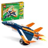 Lego Creator 3 Em 1 Jato Supersônico 31126 - 215 Peças