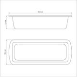 Forma Para Pão e Bolo Alumínio 30 Cm Tramontina