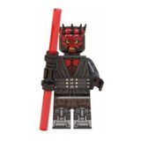 Boneco Darth Maul Sabre Red Blocos De Montar Star Wars