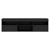 Rack Suspenso Para Tv Até 65 Fg3326 Com 2 Portas Preto