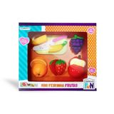 Frutas De Brinquedo Com fechamento auto-adesivo Para Cortar Multikids Br1111