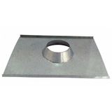 Rufo Colarinho De Telhado Galvanizado Chaminé 150mm Diâmetro