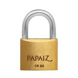 Cadeado 50mm Papaiz Caixa Com 05 Un Segredo Diferente Cr 50