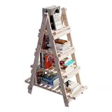 Organizador De Livros 4 Prateleiras