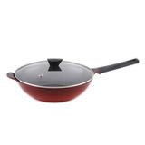 Frigideira Wok 34cm/6,1l Injetado Com Revestimento Ceramico