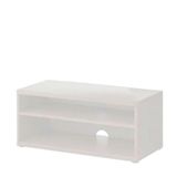 Rack Sala Branco De Chão Para Tv Ate 32 Polegadas Em Mdf