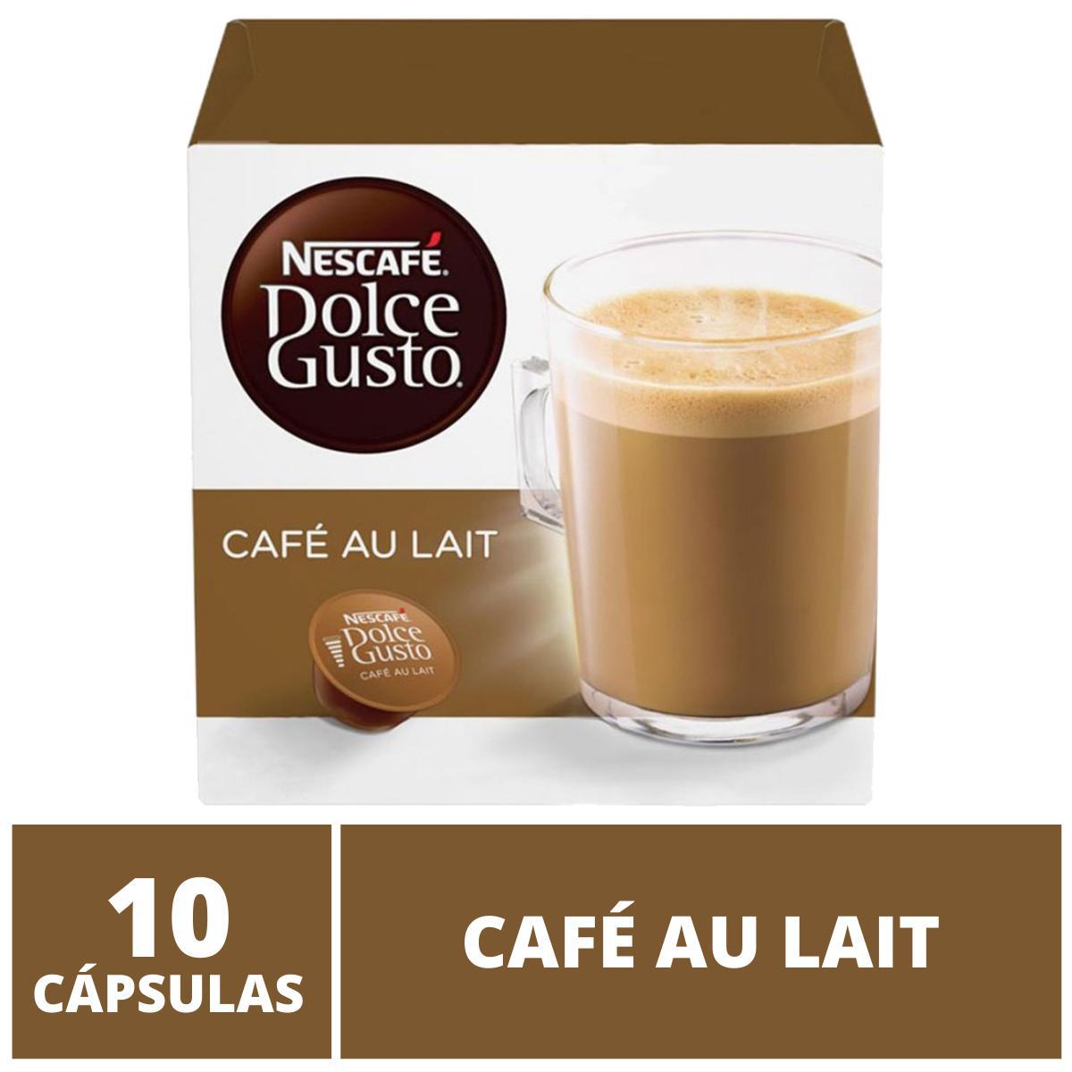 Dolce Gusto, 10 Capsulas, Capsula Café Au Lait