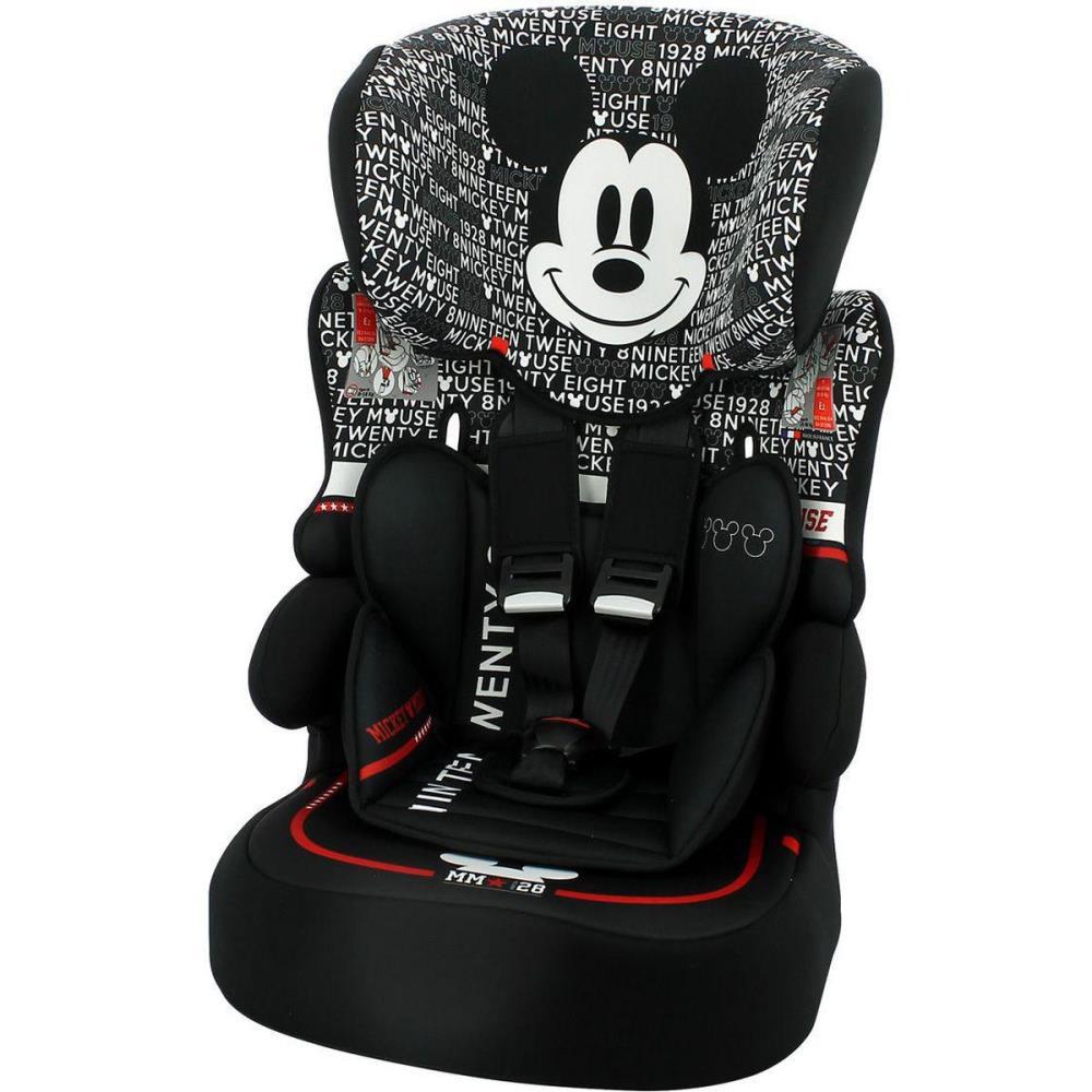 Cadeira De Segurança Carro Mickey Kalle Typo Preto 9/36kg