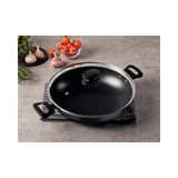 Panela Wok Antiaderente Tramontina Loreto 28cm Grafite