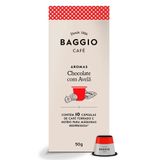 Café Baggio Para Nespresso, Chocolate Com Avelã, 10 Cápsulas