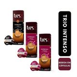 Kit 30 Capsulas 3 Corações Espressos - 2 Vibrante 1 Forza