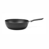 Panela Wok Antiaderente Brinox 24cm 2,3l Ebony Preto