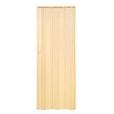 Porta Sanfonada De Pvc 210x115cm Bariri Creme