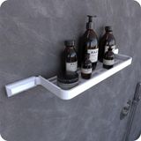 Suporte Porta Shampoo Para Banheiro Branco Empire