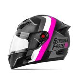 Capacete De Moto Fechado Etceter Stronger Faster 58