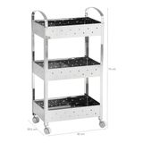 Organizador inox suprema 40x28x77cm - brinox