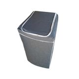 Capa Máquina Lavar Electrolux 12-13-15kg Turbo Zíper Cinza