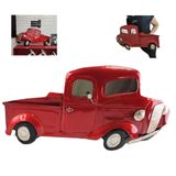 Quadro Pick Up Espelhado 3d Estante Prateleira Vintage Parede Casa Quarto Retro Metal Carro Enfeite