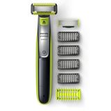 Philips Norelco OneBlade Face + Corpo, Aparador Elétrico Híbrido e Barbeador, QP2630/70